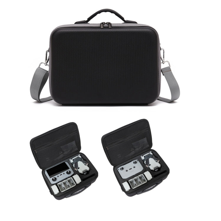 For DJI MINI 4 PRO Suitcase Backpack Messenger Bag Organizer(Pu Diamond Pattern) -  by PMC TechLife | Online Shopping South Africa | PMC TechLife | Buy Now Pay Later Mobicred