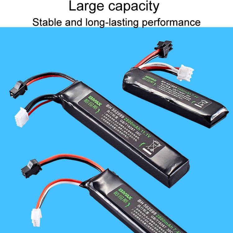 BMAX 11.1V High Rate 30C Discharge Water Marble Rifle Rechargeable Li-Ion Battery, Plug: XT30 - Li-ion Batteries by PMC Jewellery | Online Shopping South Africa | PMC Jewellery | Buy Now Pay Later Mobicred