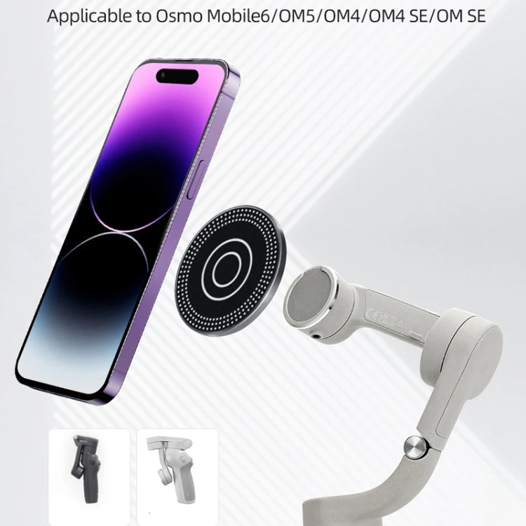 Magnetic Phone Holder with 1/4 Inch Hole for Tripod Magic Arm(Black) -  by PMC TechLife | Online Shopping South Africa | PMC TechLife | Buy Now Pay Later Mobicred