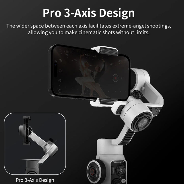 ZHIYUN Smooth 5S 3-Axis Smartphone Handheld Gimbals Stabilizer, Spec: Standard Black - Handheld Gimbals by ZHIYUN | Online Shopping South Africa | PMC Jewellery | Buy Now Pay Later Mobicred