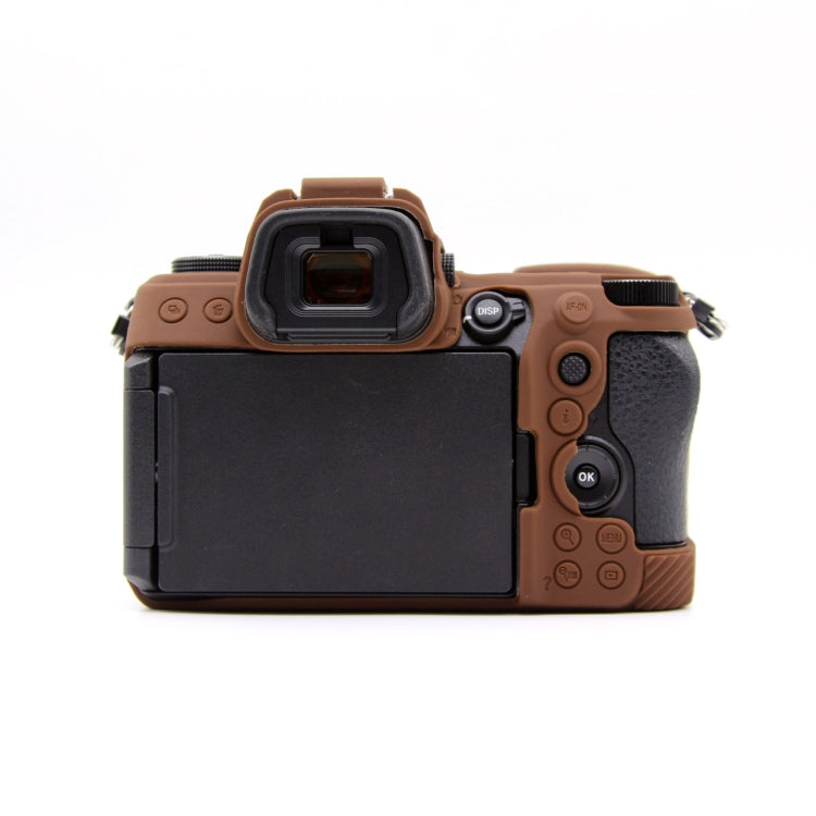 For Nikon Z6III Camera Protective Silicone Case, Color: Coffee - Protective Case by PMC TechLife | Online Shopping South Africa | PMC TechLife | Buy Now Pay Later Mobicred