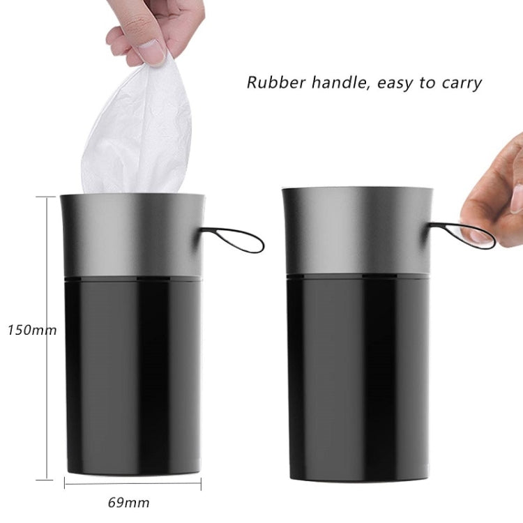 BEN.JACK Cylindrical Car Water Cup Holder Tissue Box(Black Red) - Stowing Tidying by BEN.JACK | Online Shopping South Africa | PMC TechLife | Buy Now Pay Later Mobicred
