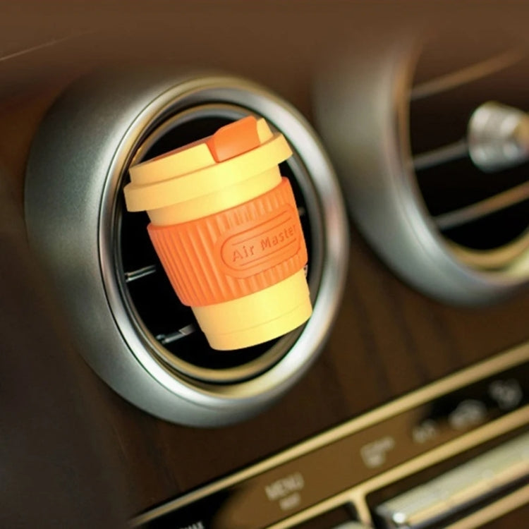 BEN.JACK Coffee Cup Car Perfume Air Conditioner Air Outlet Aromatherapy Ornaments(Dark Night Green+Fluorescent Green) - Air Freshener by BEN.JACK | Online Shopping South Africa | PMC Jewellery | Buy Now Pay Later Mobicred