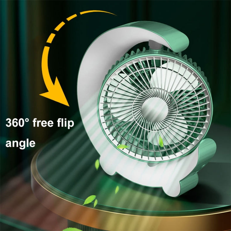 F11 USB Charging Cool Marquee Desktop Portable Fan(Sakura Pink) - Electric Fans by PMC TechLife | Online Shopping South Africa | PMC TechLife | Buy Now Pay Later Mobicred