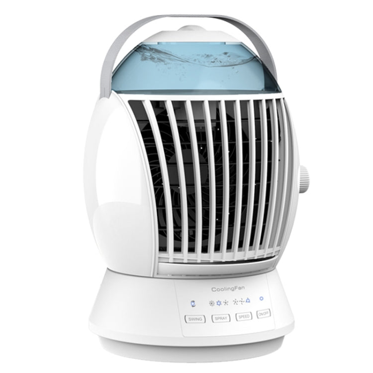 CF-009 USB Touch Spray Humidification Air Conditioning Fan Desktop Office Air Cooler(White) - Electric Fans by PMC Jewellery | Online Shopping South Africa | PMC Jewellery | Buy Now Pay Later Mobicred