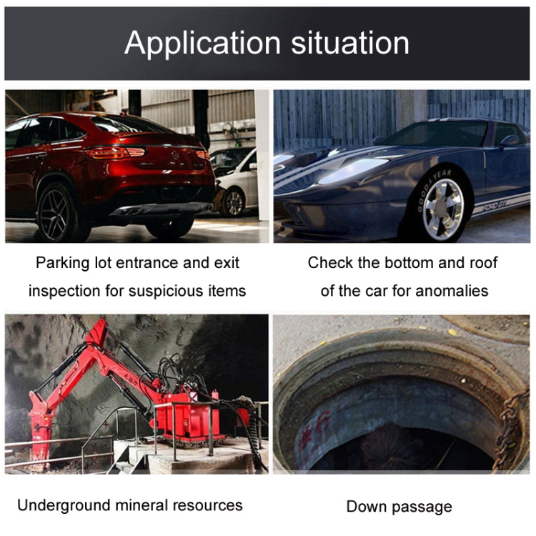Vehicle Safety Inspection Maintenance Detection Mirror(30cm) - Inspection Tools by PMC TechLife | Online Shopping South Africa | PMC TechLife | Buy Now Pay Later Mobicred