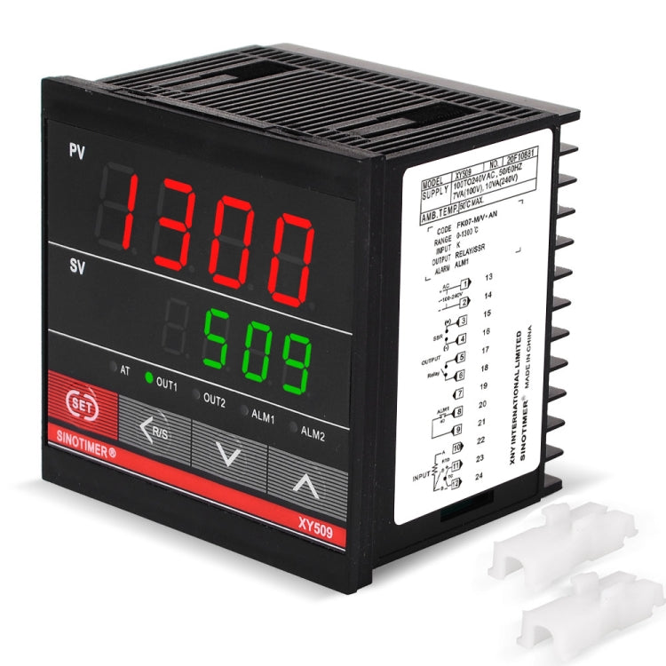 SINOTIMER XY509 Smart Temperature Control Instrument Short Case PID Heating Relay SSR Solid State Output - Thermostat & Thermometer by SINOTIMER | Online Shopping South Africa | PMC TechLife | Buy Now Pay Later Mobicred