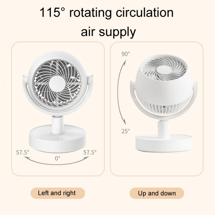 Desktop Air Circulation Fan Household Office Compact Mute Electrical Fan, Style: USB Plug In - Electric Fans by PMC TechLife | Online Shopping South Africa | PMC TechLife | Buy Now Pay Later Mobicred