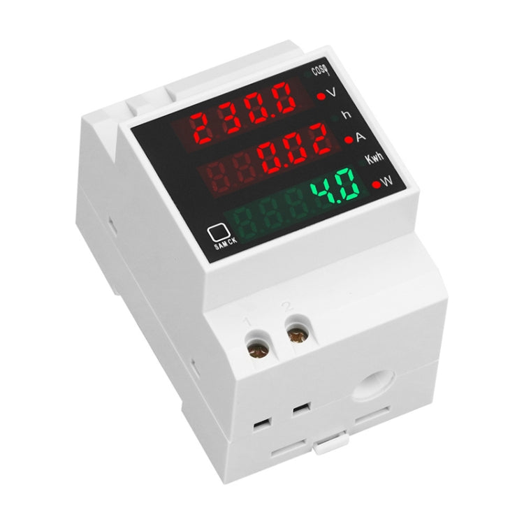 SINOTIMER SDM004 Din Rail AC Voltage Current Time Power Electricity Multi-Function Detection Meter - Current & Voltage Tester by SINOTIMER | Online Shopping South Africa | PMC Jewellery | Buy Now Pay Later Mobicred