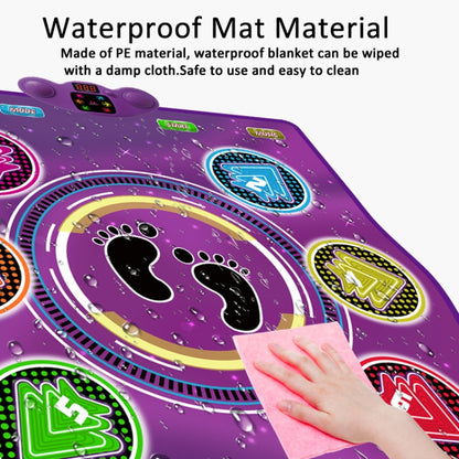 6 Buttons Dance Mat Toys For Kids With Bluetooth / AUX And Built In Music 6 Modes Step Floor Mat - Others by PMC Jewellery | Online Shopping South Africa | PMC Jewellery | Buy Now Pay Later Mobicred