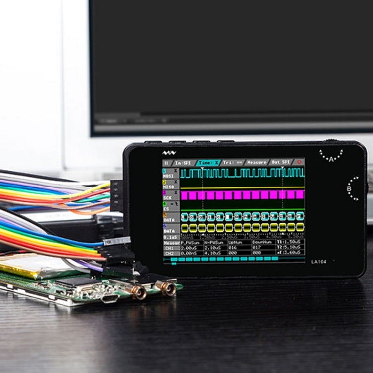 MINIWARE LA104 Logic Analyzer 4-Channel Debugging Assistant Sampling Analog Oscilloscope - Other Tester Tool by MINIWARE | Online Shopping South Africa | PMC Jewellery | Buy Now Pay Later Mobicred