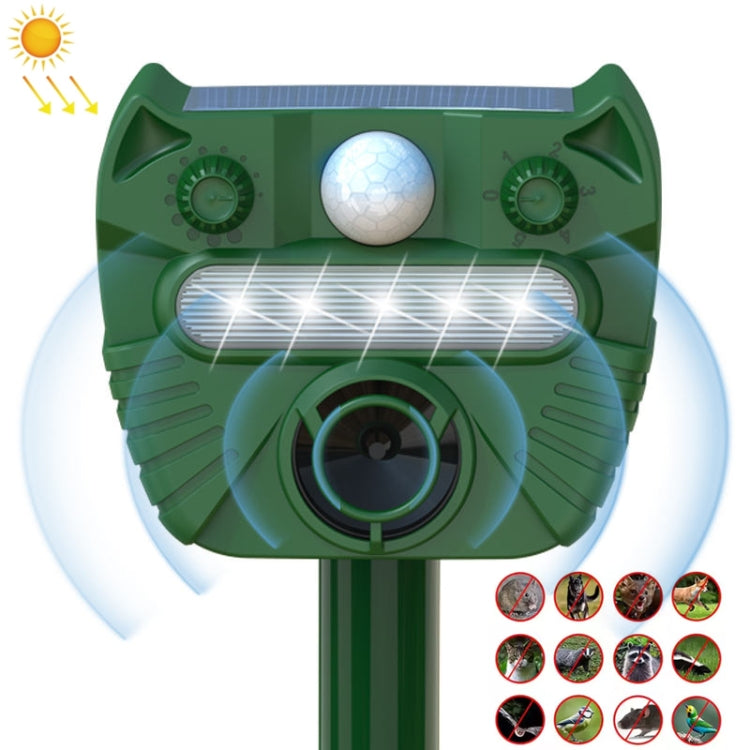 Outdoor Solar Animal Driving Device Ultrasonic Waterproof Infrared Sensor - Outdoor Insect Repellent by PMC TechLife | Online Shopping South Africa | PMC TechLife | Buy Now Pay Later Mobicred