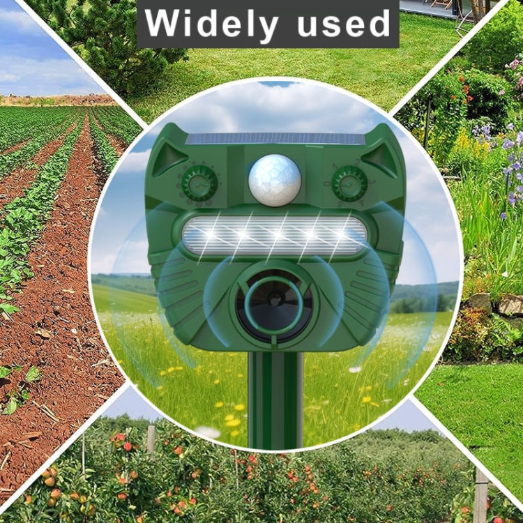 Outdoor Solar Animal Driving Device Ultrasonic Waterproof Infrared Sensor - Outdoor Insect Repellent by PMC TechLife | Online Shopping South Africa | PMC TechLife | Buy Now Pay Later Mobicred