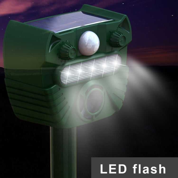 Outdoor Solar Animal Driving Device Ultrasonic Waterproof Infrared Sensor - Outdoor Insect Repellent by PMC TechLife | Online Shopping South Africa | PMC TechLife | Buy Now Pay Later Mobicred