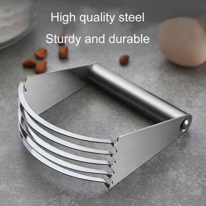 Stainless Steel Cutter 5-Layer Curved Dough Mixer Kitchen Baking Flour Cutter Gadgets(91g) - Baking Pastry Tools by PMC Jewellery | Online Shopping South Africa | PMC Jewellery | Buy Now Pay Later Mobicred