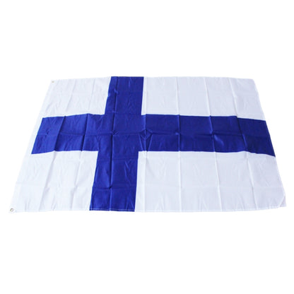 90 x 150cm Finnish Flag No. 4 Polyester Flag - Flags & Banners by PMC Jewellery | Online Shopping South Africa | PMC Jewellery