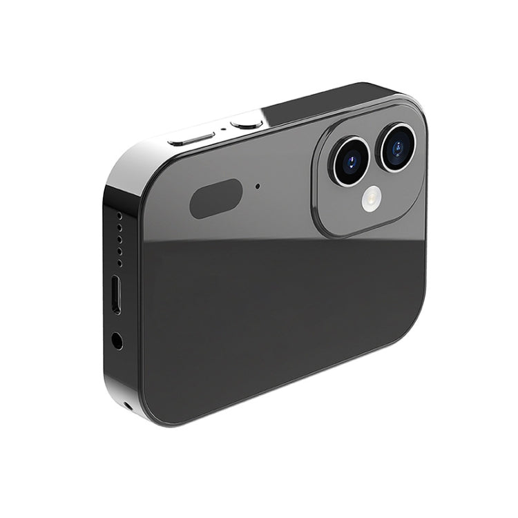 D6 CCD HD Digital Camera Movie Music Smart Camera Touch Screen Student Card Video Recorder, Excluding Memory(Black) - Video Cameras by PMC TechLife | Online Shopping South Africa | PMC TechLife | Buy Now Pay Later Mobicred