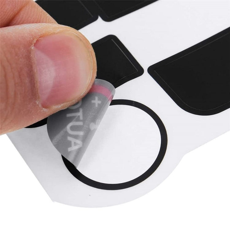 2pcs For Ford S-Max/MONDEO Car Air Conditioning Button Repair Sticker(Black) - Decorative Sticker by PMC TechLife | Online Shopping South Africa | PMC TechLife