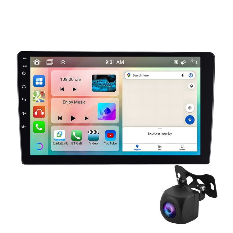 7 inch 6+128G Android Universal HD Large Screen Car Bluetooth Player Android GPS Navigation Integrated Machine(Standard+AHD Camera) - Car MP3 & MP4 & MP5 by PMC Jewellery | Online Shopping South Africa | PMC Jewellery | Buy Now Pay Later Mobicred