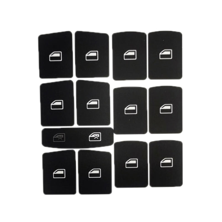 For Audi A6/A6L/Q7 Window Button Repair Sticker - Decorative Sticker by PMC TechLife | Online Shopping South Africa | PMC TechLife | Buy Now Pay Later Mobicred