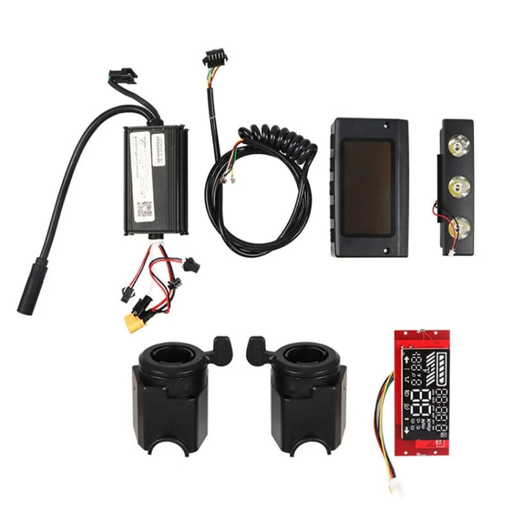 8 inch Electrical Scooter Master Digital Controller Display Panel Kit for Kugoo S1 / S2 / S3 / ETWOW(Black) - Accessories & Parts by PMc TechLife | Online Shopping South Africa | PMc TechLife | Buy Now Pay Later Mobicred