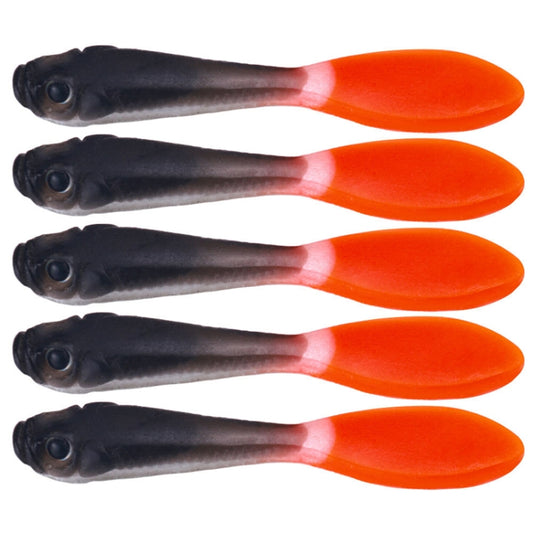 7cm 5pcs /Pack HENGJIA SO177 Dual Color Imitation Fishing Lure Freshwater Soft Dummy Bait(Color 4) - Fishing Lures by HENGJIA | Online Shopping South Africa | PMC Jewellery | Buy Now Pay Later Mobicred