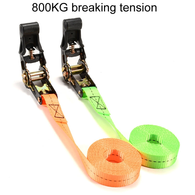 Motorcycle Ratchet Tensioner Cargo Bundling And Luggage Fixing Straps, Specification: Orange 1.5m - Towing Bars by PMC Jewellery | Online Shopping South Africa | PMC Jewellery | Buy Now Pay Later Mobicred