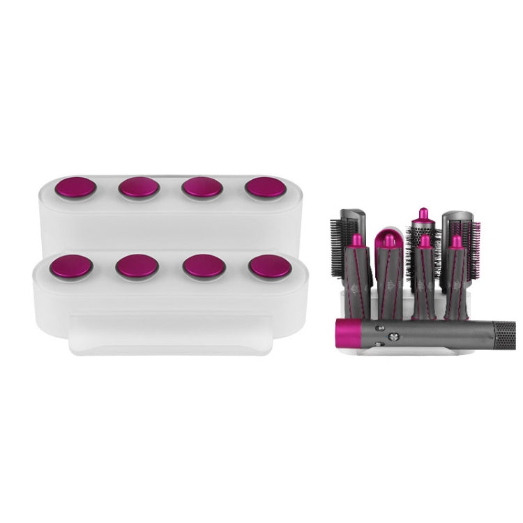 For Dyson Airwrap Storage Rack Can Store 8 Attachment(Rose Red) - Dyson Accessories by PMC Jewellery | Online Shopping South Africa | PMC Jewellery