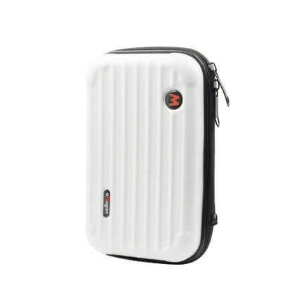 For Insta360 X4 aMagisn Storage Bag Hard Shell Protective Case(White) - Case & Bags by aMagisn | Online Shopping South Africa | PMC Jewellery | Buy Now Pay Later Mobicred