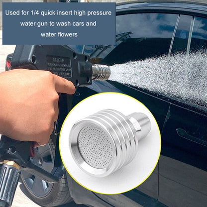 High-pressure Car Wash 1/4 Fast Insert Water Lance Stainless Steel Sprinkler Anti-splash, Specification: 0.5mm Hole - Car Washer & Accessories by PMC Jewellery | Online Shopping South Africa | PMC Jewellery