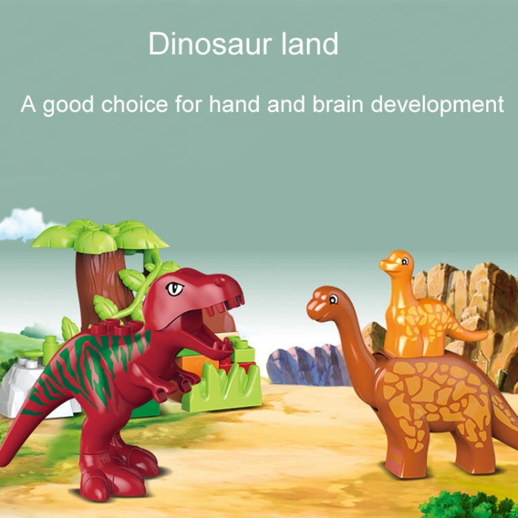 A10 49pcs /Box Children Dinosaur Building Block Paradise Large Particle Assembly Household Toys - Building Blocks by PMC Jewellery | Online Shopping South Africa | PMC Jewellery | Buy Now Pay Later Mobicred