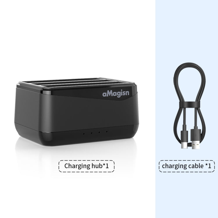 For Insta360 X4 AMagisn Battery Charger Charging Seat Camera Accessories - free shipping - PMC TechLife - Order now!