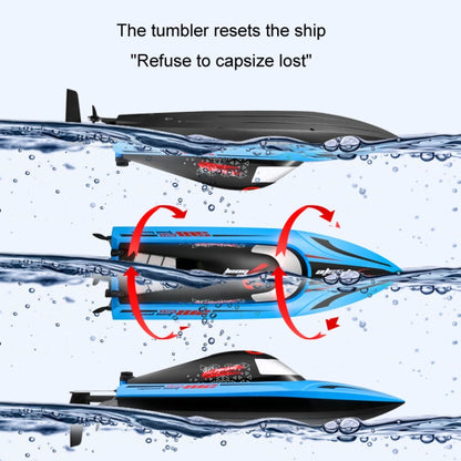 812 High-Speed RC Boat Large Horsepower Speedboat Long Endurance Waterproof Boys Water Toy Dual Batteries(Orange) - RC Boats by PMC Jewellery | Online Shopping South Africa | PMC Jewellery | Buy Now Pay Later Mobicred