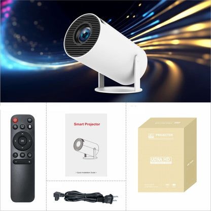 HY300 PRO Smart Projector Android 11.0 System 120 Lumen Portable Projector(EU Plug) - Mini Projector by PMC Jewellery | Online Shopping South Africa | PMC Jewellery | Buy Now Pay Later Mobicred