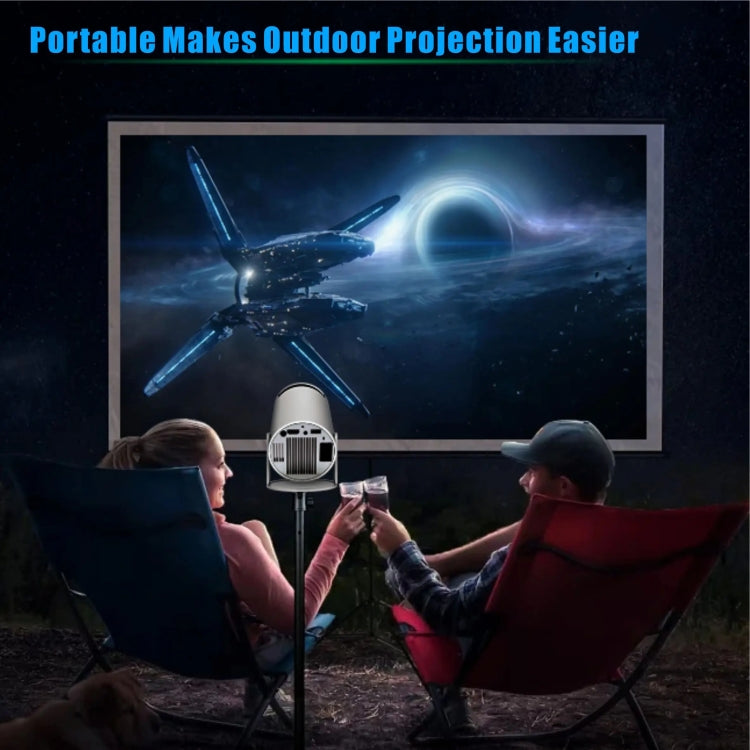 HY300 PRO Smart Projector Android 11.0 System 120 Lumen Portable Projector(EU Plug) - Mini Projector by PMC TechLife | Online Shopping South Africa | PMC TechLife | Buy Now Pay Later Mobicred