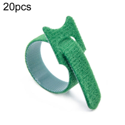 20pcs Nylon Fixed Packing Tying Strap Data Cable Storage Bundle, Model: 10 x 150mm Green - Cable Organizer by PMC Jewellery | Online Shopping South Africa | PMC Jewellery | Buy Now Pay Later Mobicred