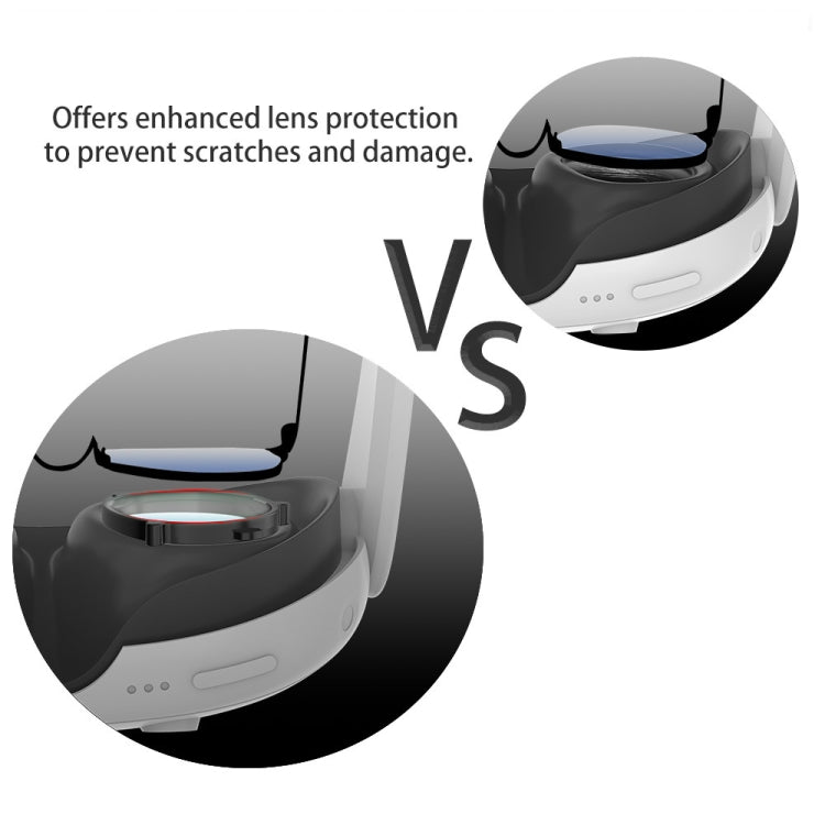 For Meta Quest 3 VR Magnetic Eyeglasses Frame, Spec: Anti Blue Light Lens+Frame Black - VR Accessories by PMC TechLife | Online Shopping South Africa | PMC TechLife | Buy Now Pay Later Mobicred