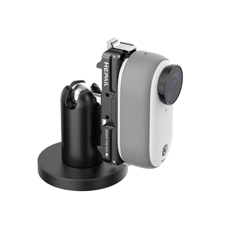 For Insta360 GO 3 HEPAIL Camera Bracket, Style: Magnetic - Mount & Holder by HEPAIL | Online Shopping South Africa | PMC Jewellery | Buy Now Pay Later Mobicred