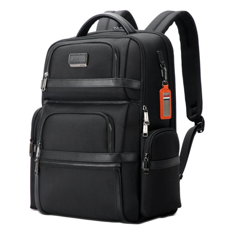 Bopai 61-121601 Large Capacity Waterproof Business Laptop Backpack With USB+Type-C Port(Black) - Backpack by Bopai | Online Shopping South Africa | PMC Jewellery | Buy Now Pay Later Mobicred