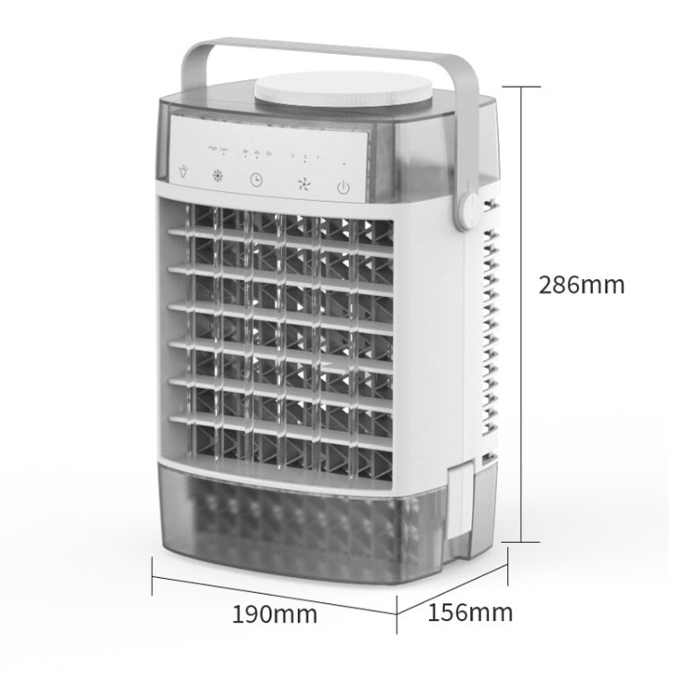 Air Conditioner Water Cooling Fan With Spray 3 Gear Wind 3 Speed Timing - Electric Fans by PMC TechLife | Online Shopping South Africa | PMC TechLife | Buy Now Pay Later Mobicred