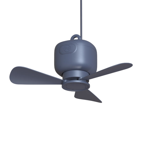 USB Plug-in Version Small Ceiling Fan Camping Outdoor Portable Hanging Fan(Blue) - Electric Fans by PMC Jewellery | Online Shopping South Africa | PMC Jewellery | Buy Now Pay Later Mobicred