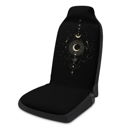 Car Universal Printed Seat Protector Automobile Decoration Supplies, Style: Gold Moon - Seat Accessories by PMC Jewellery | Online Shopping South Africa | PMC Jewellery | Buy Now Pay Later Mobicred