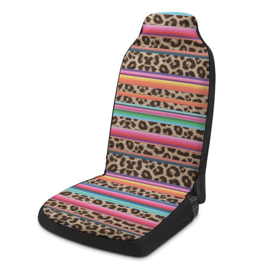 Car Universal Printed Seat Protector Automobile Decoration Supplies, Style: Colorful Leopard Pattern - Seat Accessories by PMC Jewellery | Online Shopping South Africa | PMC Jewellery | Buy Now Pay Later Mobicred