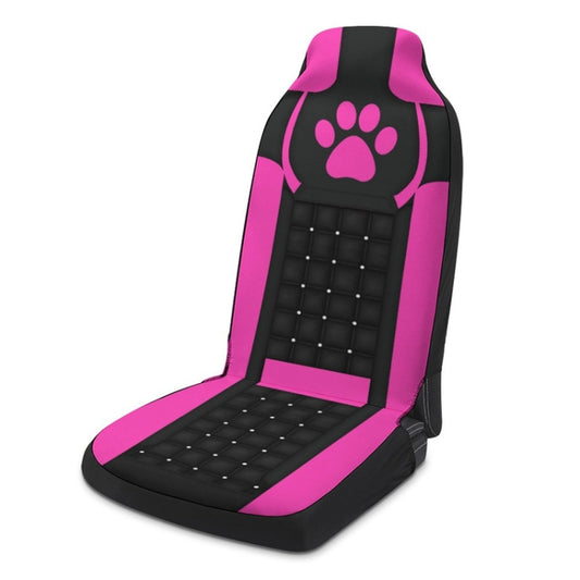 Car Universal Printed Seat Protector Automobile Decoration Supplies, Style: Pink Footprints - Seat Accessories by PMC Jewellery | Online Shopping South Africa | PMC Jewellery | Buy Now Pay Later Mobicred