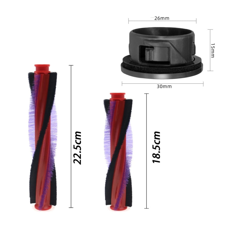 For Dyson V6 DC59 DC62 SV03 Vacuum Cleaner Brush Head Roller Bar, Spec:  225mm - For Dyson Accessories by PMC TechLife | Online Shopping South Africa | PMC TechLife | Buy Now Pay Later Mobicred