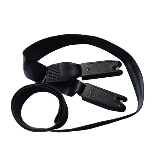 ISOFIX Interface Connection Belt Car Child Safety Seat Belt(Black) - Seat Belts & Padding by PMC Jewellery | Online Shopping South Africa | PMC Jewellery | Buy Now Pay Later Mobicred