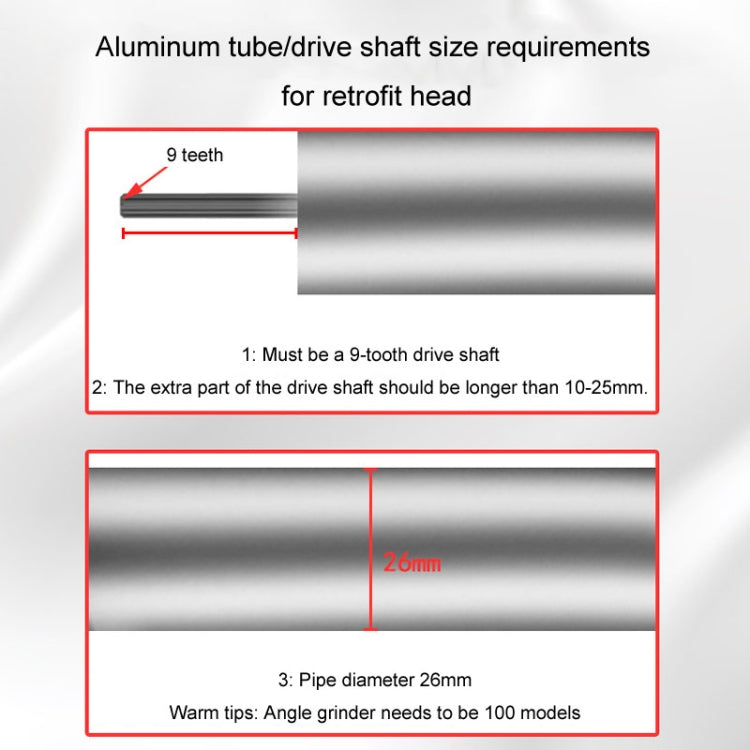 Lawn Mower Conversion Adapter Electrical Lawn Mower Angle Grinder Work Converter - Lawn Mower, Saws & Accessories by PMC TechLife | Online Shopping South Africa | PMC TechLife | Buy Now Pay Later Mobicred