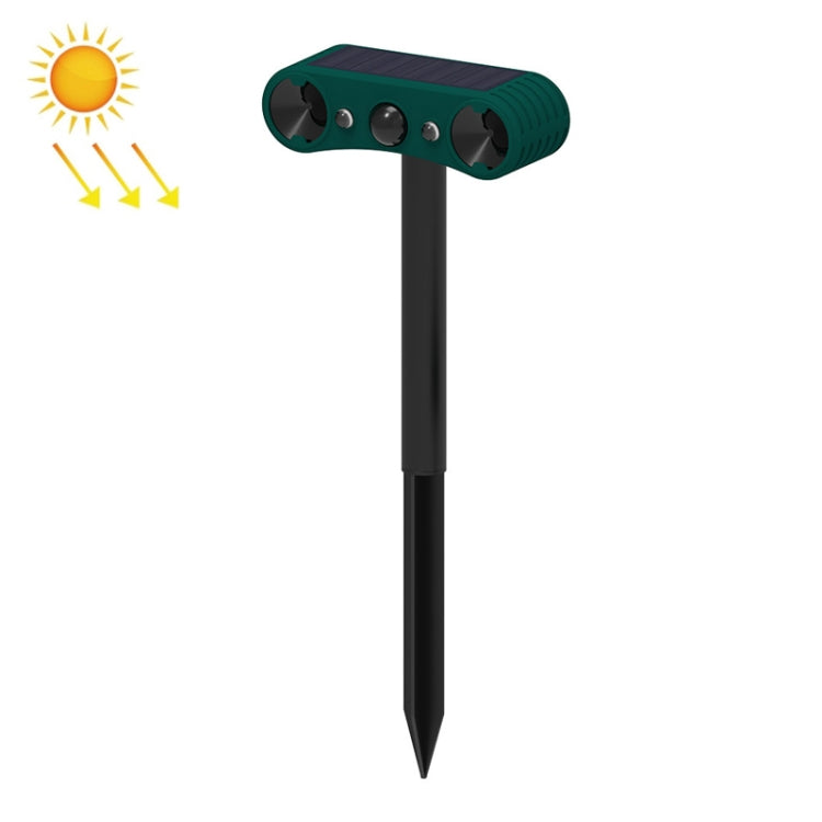 N911W Solar Powered Mouse Repeller Alarm Infrared Sensor Animal Repellent(Green) - Outdoor Insect Repellent by PMC Jewellery | Online Shopping South Africa | PMC Jewellery | Buy Now Pay Later Mobicred