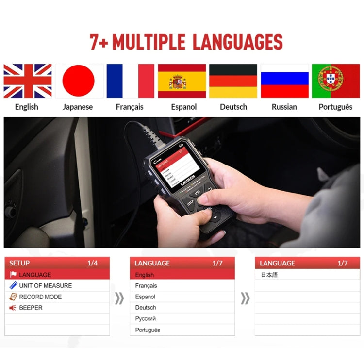 Launch Creader CR529 OBD2 Car Engine Fault Tester Code Scanner(Black) - Code Readers & Scan Tools by Launch | Online Shopping South Africa | PMC TechLife | Buy Now Pay Later Mobicred