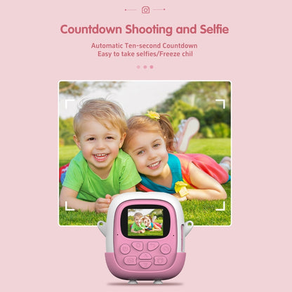 A19B 2.0-Inch 720P HD Reversible Camera Cartoon Children Mini Digital Printing Camera(Green) - Children Cameras by PMC Jewellery | Online Shopping South Africa | PMC Jewellery | Buy Now Pay Later Mobicred